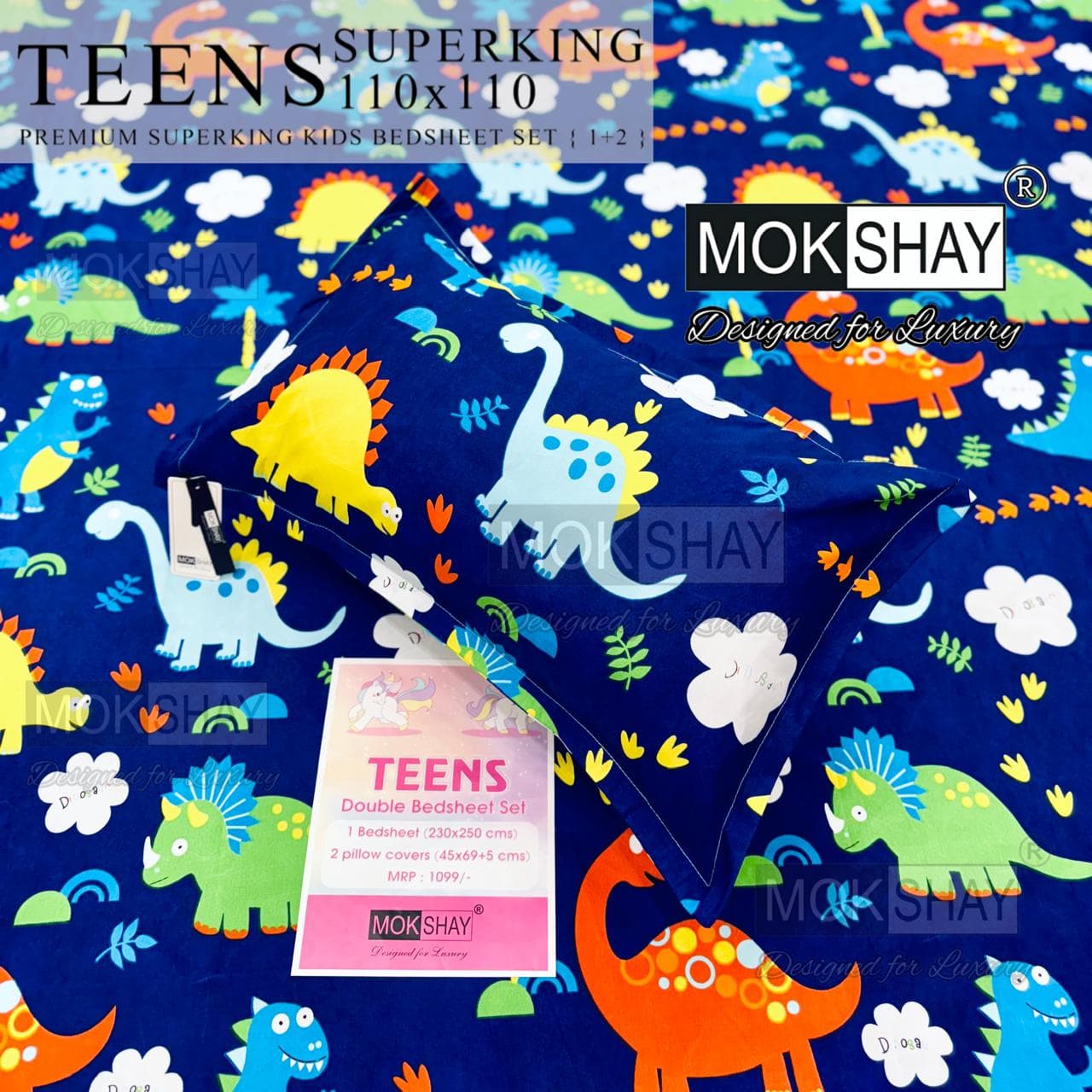 Thar Desert Organic Cotton Bedsheet