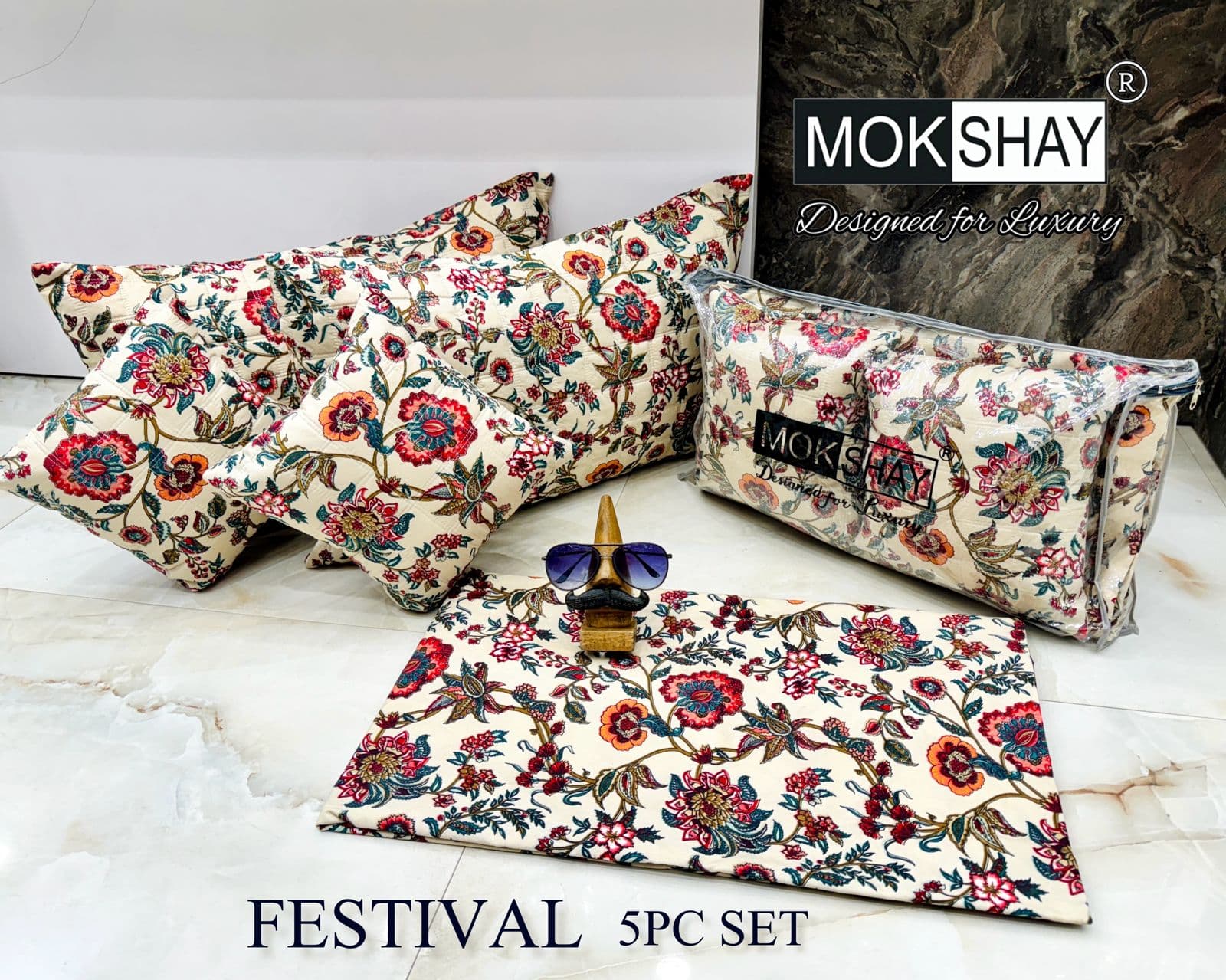 Kashmiri Woolen Embroidered Dohar